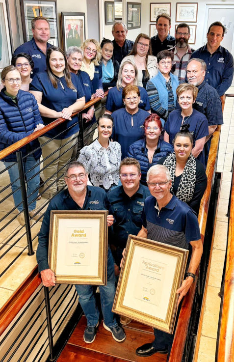 Santam Agriculture Award and the Gold Award Winners