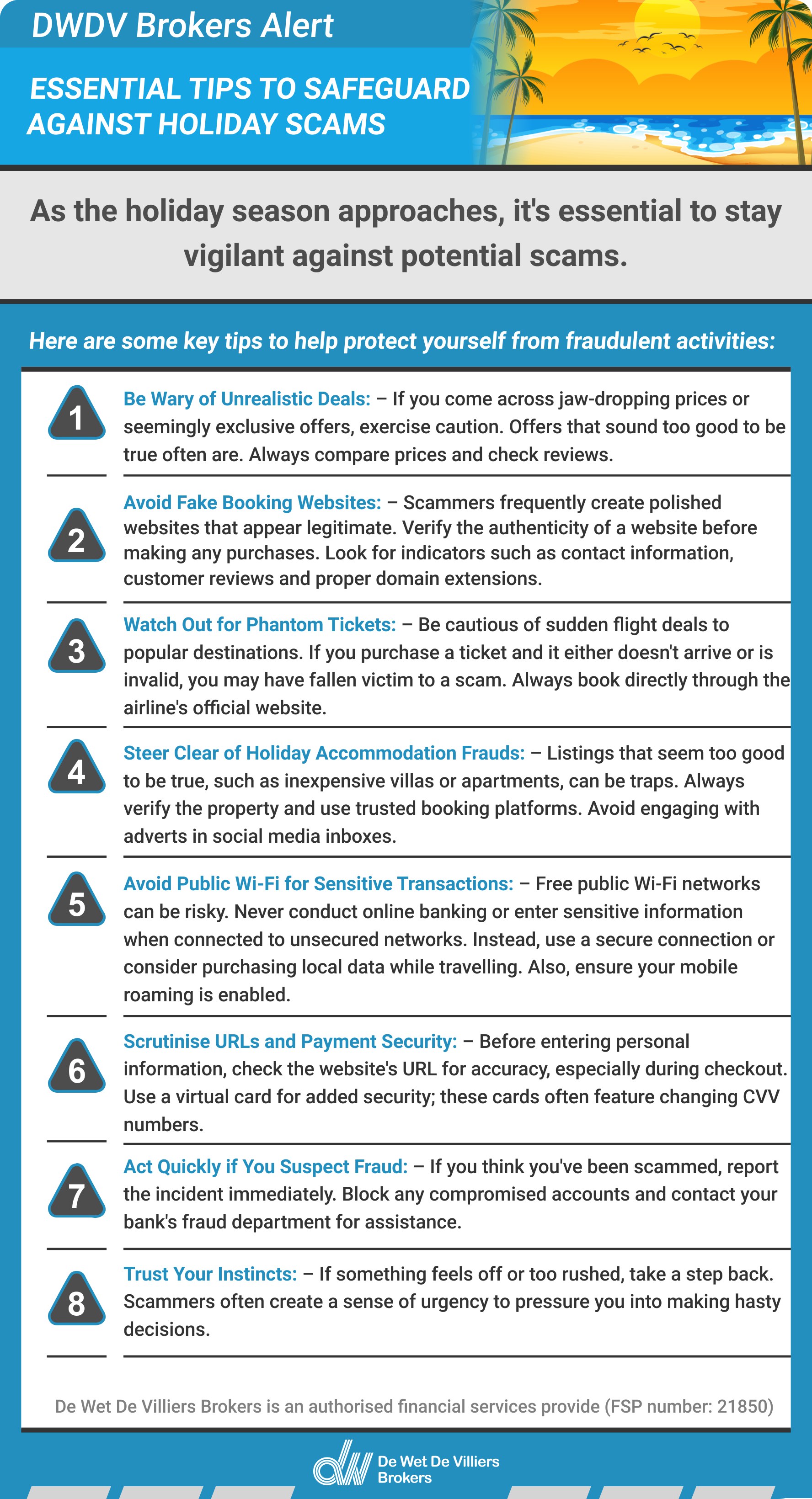 ESSENTIAL TIPS TO SAFEGUARD AGAINST HOLIDAY SCAMS